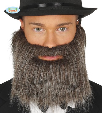 Vousy s knírem na gumičku