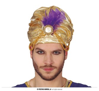 Sultán - turban zlatý
