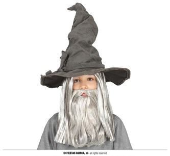 Šedý dětský klobouk Gandalf