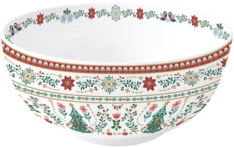 Porcelánová mísa Christmas Folk