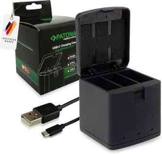 Nabíječka Triple GoPro Hero 13 USB-C