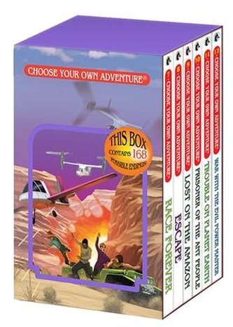 Choose Your Own Adventure 6-Book Boxed Set #2 (Race Forever, Escape, Lost on the Amazon, Prisoner of the Ant People, Trouble on