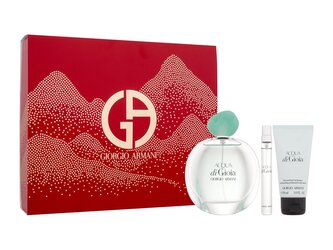 Giorgio Armani Acqua di Gioia parfémovaná voda 100 ml + tělové mléko 50 ml + parfémovaná voda 10 ml