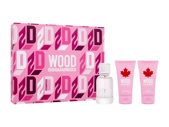 Dsquared2 Wood toaletní voda 50 ml + tělové mléko 50 ml + sprchový gel 50 ml