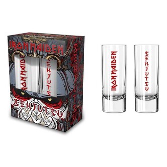 Sklenička Iron Maiden - Senjutsu, (2x) 0,05 l