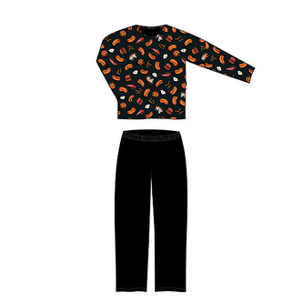 Lonka® Lopping pyžamo dlouhý rukáv fastfood II XL 1 ks