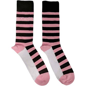 Ponožky Blackpink - Stripes & Logo, 40 - 45