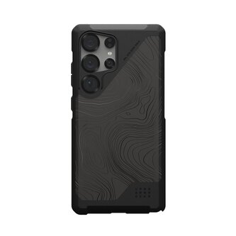UAG Metropolis LT w/Magnet, Topography Black - Samsung Galaxy S 2025 Ultra