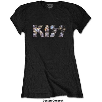 Tričko Kiss - Diamant Logo, XL