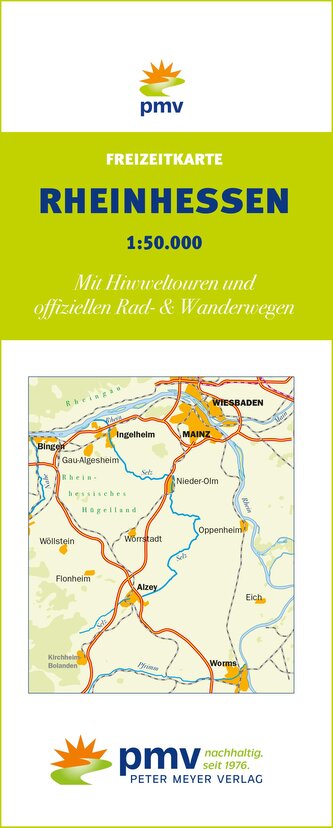 Freizeitkarte Rheinhessen 1:50.000