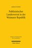 Publizistischer Landesverrat in der Weimarer Republik