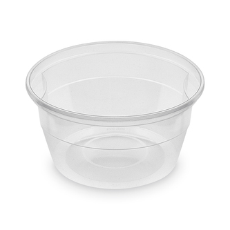 Miska (PP) priehľadná Ø127mm 500ml [50 ks]