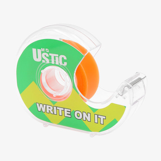 Lepicí páska M&G (18 mm x 30 m) neviditelná, s dispenzorem