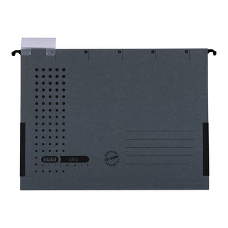 Desky závěsné Elba A4, šedé