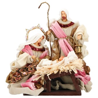 Betlém 17,8x15,2x29,2 cm (ručně vypracovaná dekorace)