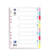 Rozřaďovač Oxford A4/10 pastelových barev