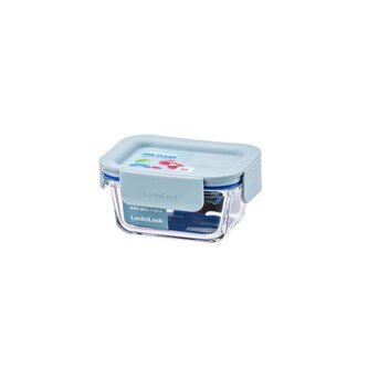 DÓZA "CLEAR" OBDÉLNÍKOVÁ BOROSILKÁT.SKL 160ML MINT