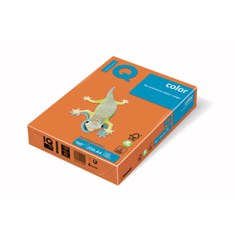 Kopírovací papír A4 IQ 160g color oranžový