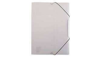 Teczka z gumką A4 PP przezroczysta