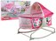 Łóżeczko bujaczek 2w1 z dźwiękiem i wibracją