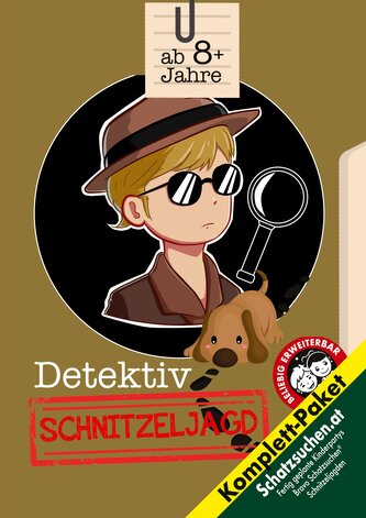 Schnitzeljagd Detektiv Kindergeburtstag ab 8 Jahre (Grundschüler)