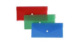 Teczka koperta DL satyna mix (10szt)