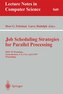 Job Scheduling Strategies for Parallel Processing