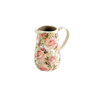 Keramická váza Roses 16x11,5x18 cm