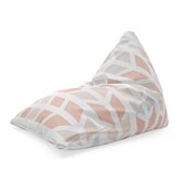 Sedací vak Triangl Světlé kosodélníky: 120 x 100 x 100 cm