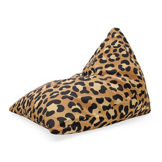 Sedací vak Triangl Gepardí vzor: 120 x 100 x 100 cm