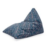 Sedací vak Triangl Růžové malované lístky: 120 x 100 x 100 cm