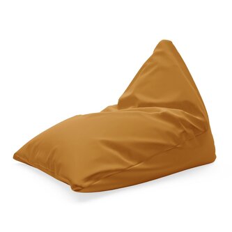 Sedací vak Triangl Okrová: 120 x 100 x 100 cm