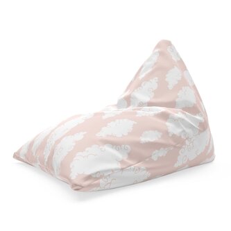 Sedací vak Triangl Oblaka: 120 x 100 x 100 cm