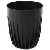 Květináč STRIPPED ECO VII 19 cm černý