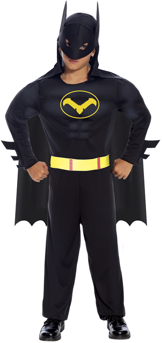 Kostým Batboy  Black hero Batman 10-12 let