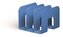 Stojan na katalogy "ECO", modrá, plast, DURABLE 776106