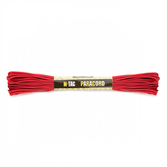 Para lano M-Tac Paracord Minicord 15 m - červené
