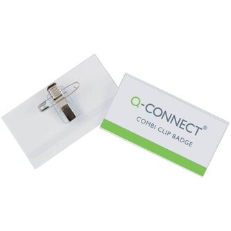Visačka Q-Connect combi klip, 54 x 90 mm, 50 ks