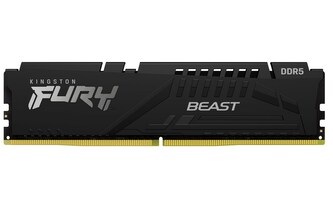 KINGSTON DIMM DDR5 32GB 6000MT/s CL30 ECC FURY Beast XMP Černá