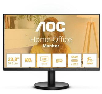 AOC MT IPS LCD WLED 23,8" 24B3CA2 - IPS panel, 100Hz, 1920x1080, HDMI, USB-C, USB 3.2, repro