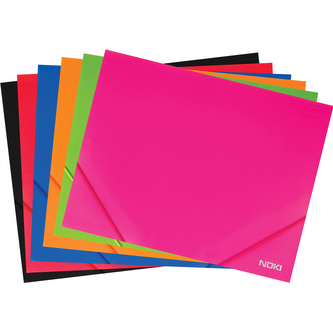 Noki, Tříchlopňové desky, PP, A4, zelená