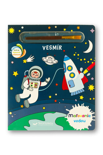 Maľovanie vodou Vesmír