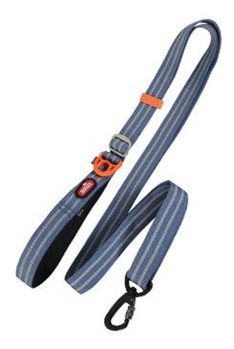 Vodítko pes BIVOUAK nastavitelné 25mm/1,15-2m modráZol