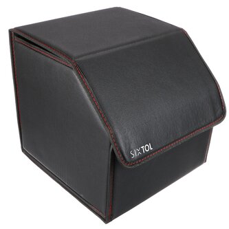 Organizér do kufru auta CAR COMPACT LEATHER S, 1 přihrádka, skládací, s víkem SIXTOL