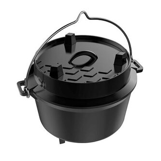 Dutch Oven S Litinový kotlík s víkem, 4 l TEPRO 8231