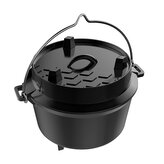 Dutch Oven M Litinový kotlík s víkem, 8 l TEPRO 8232N