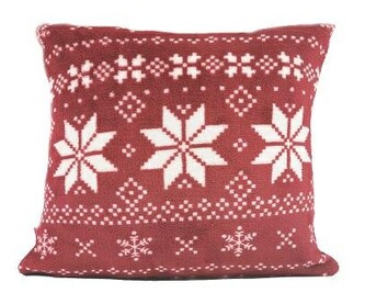 Vánoční povlak na polštář NORDICO 40x40 cm červený