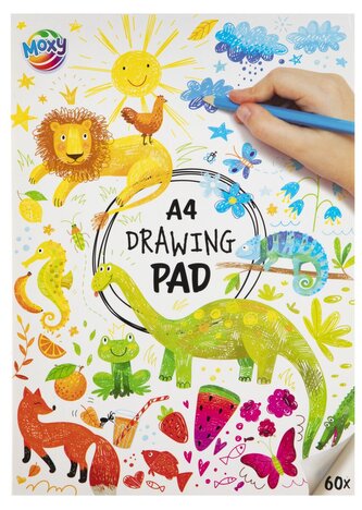 Blok na kreslení A4, 60 listů, 80g/m2