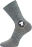 VoXX® ponožky Barefootan merino sv.šedá 43-46 (29-31) 3 páry