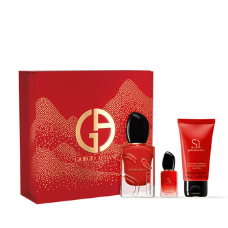 Giorgio Armani Sì Passione - EDP 50 ml + tělové mléko 50 ml + EDP 7 ml woman